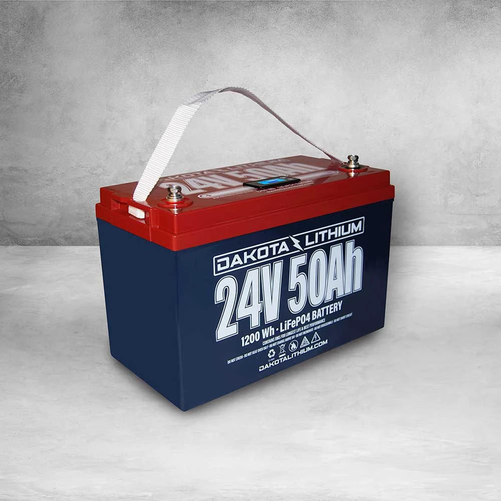Dakota 24V 50Ah Lithium Deep Cycle Battery FREE SHIPPING! FREE CHARGER! FREE BOBBER! 3 Dakota 24V 50Ah Lithium Deep Cycle Battery FREE SHIPPING! FREE CHARGER! FREE BOBBER!