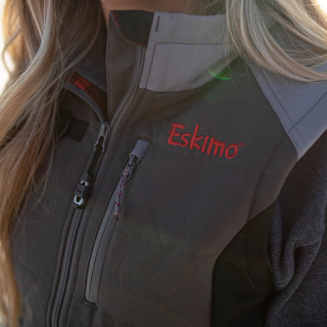 Ice Strong Fancy-Ladies Only! NEW-ESKIMO WOMEN'S FROST FLAG CHASER VEST 5 Ice Strong Fancy-Ladies Only! NEW-ESKIMO WOMEN'S FROST FLAG CHASER VEST