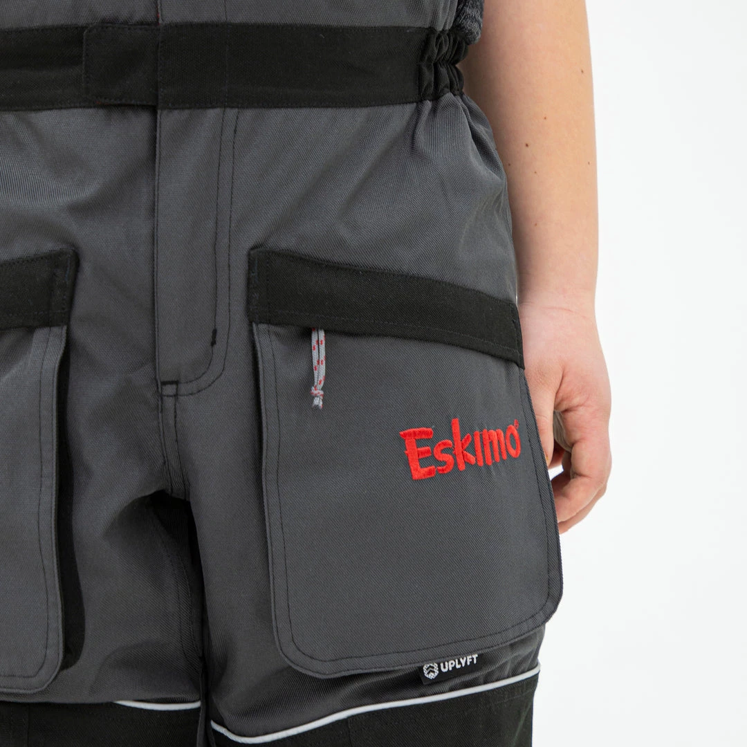 Ice Strong ESKIMO YOUTH KEEPER BIB WITH UPLYFT FLOAT ASSIST 4 Ice Strong ESKIMO YOUTH KEEPER BIB WITH UPLYFT FLOAT ASSIST