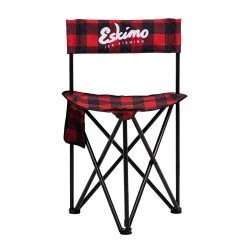 Eskimo Plaid Folding XL Ice Chair