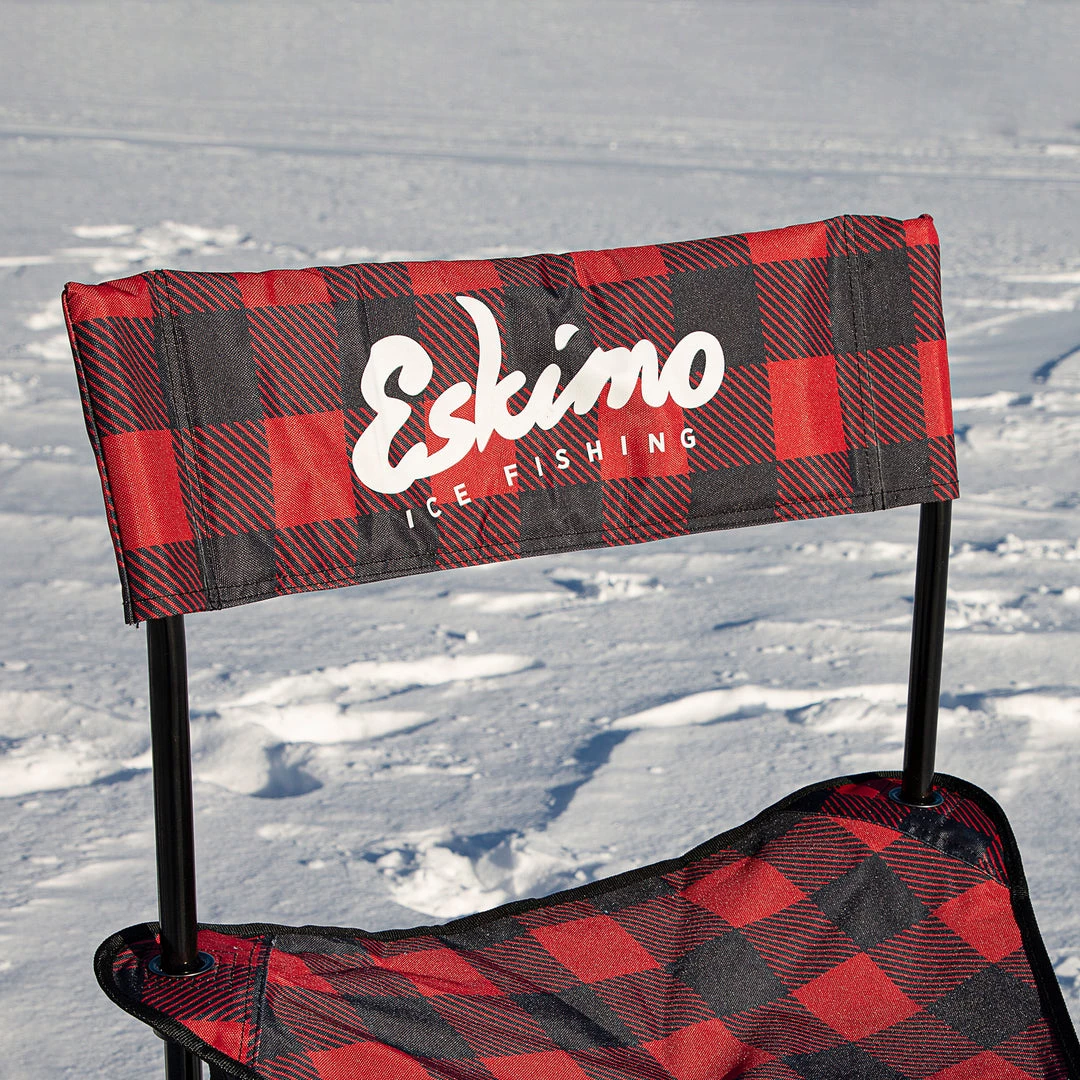 Eskimo Plaid Folding Ice Chair 4 Eskimo Plaid Folding Ice Chair