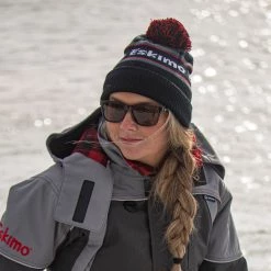 Eskimo Black Ice Pom Hat Fancy-Ladies Only!