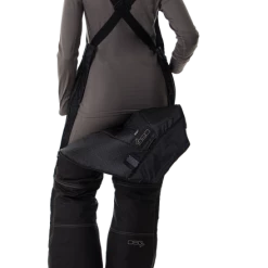 DSG Arctic Appeal 2.0 Ice Fishing Drop Seat Bib - Black Fancy-Ladies Only!