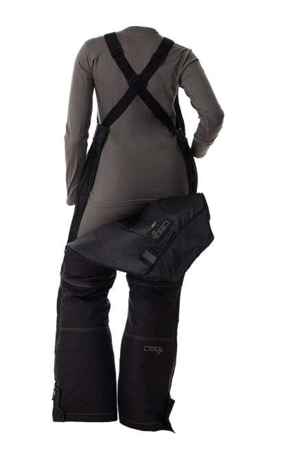 DSG Arctic Appeal 2.0 Ice Fishing Drop Seat Bib - Black Fancy-Ladies Only! 3 DSG Arctic Appeal 2.0 Ice Fishing Drop Seat Bib - Black Fancy-Ladies Only!