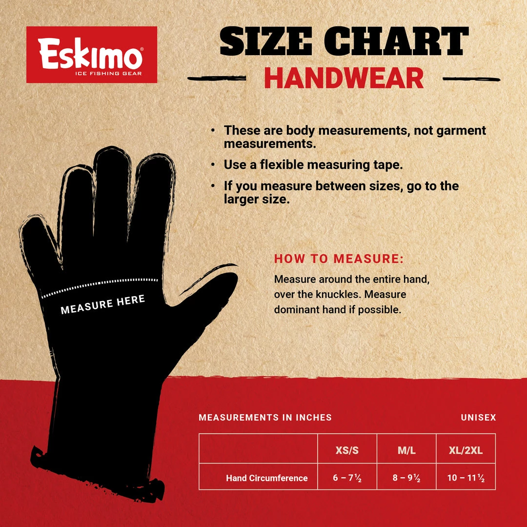 Ice Strong ESKIMO BUFFALO COLD WEATHER GLOVE 6 Ice Strong ESKIMO BUFFALO COLD WEATHER GLOVE