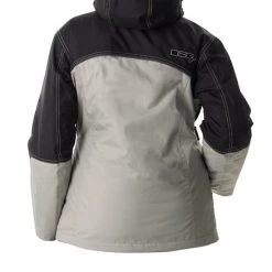 Fancy-Ladies Only! DSG Arctic Appeal 2.0 Ice Fishing Jacket - Black Realtree Wave®, Dusty Teal, Oatmeal