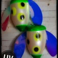 Ice Strong Outdoors Custom UV Spin-N-Glos (2 Packs) 20 Ice Strong Outdoors Custom UV Spin-N-Glos (2 Packs)