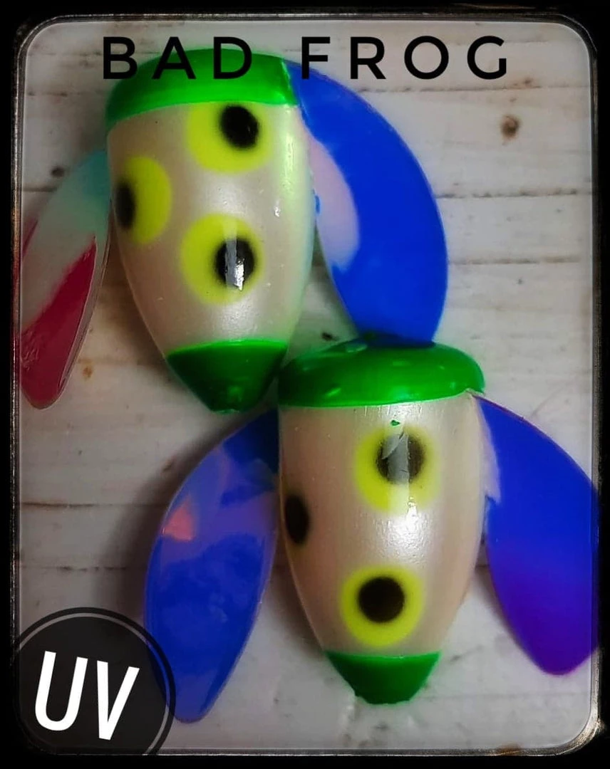 Ice Strong Outdoors Custom UV Spin-N-Glos (2 Packs) 10 Ice Strong Outdoors Custom UV Spin-N-Glos (2 Packs)