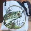 Ice Strong Outdoors Rockstarlette Bass Tote Bag, Weather Resistant