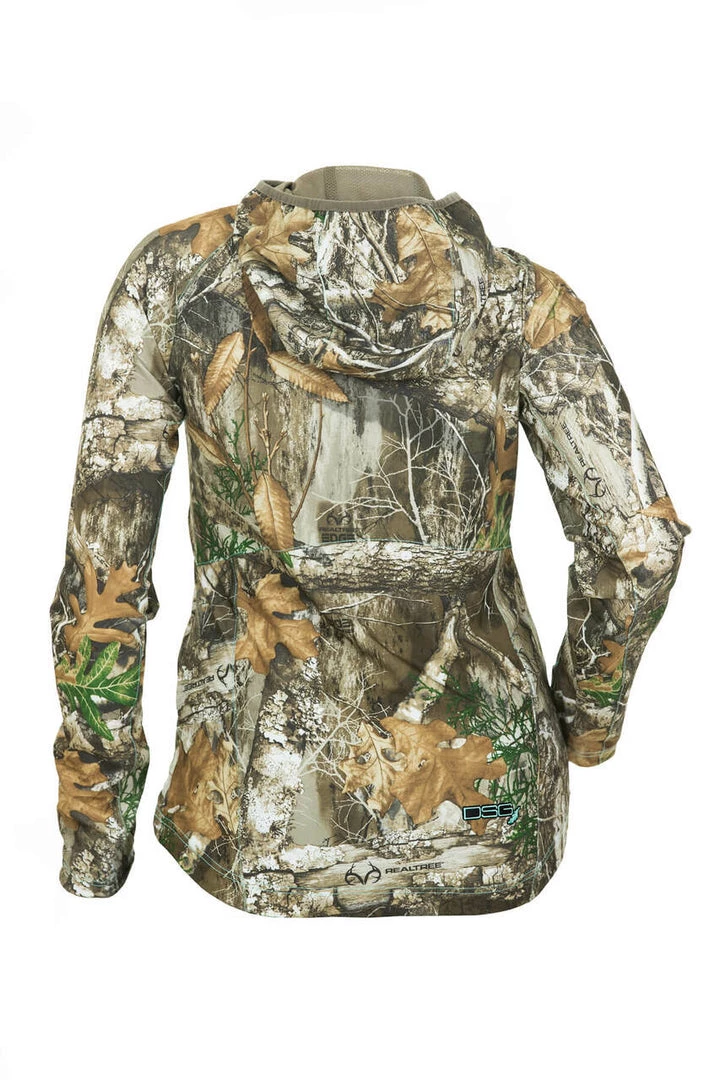DSG Bexley 2.0 Ultra Light-Weight Ripstop Tech Shirt - Realtree Edge, Realtree Excape, Or Realtree Timber Fancy-Ladies Only! 4 DSG Bexley 2.0 Ultra Light-Weight Ripstop Tech Shirt - Realtree Edge, Realtree Excape, Or Realtree Timber Fancy-Ladies Only!