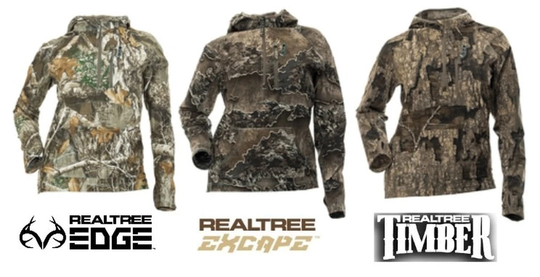 DSG Bexley 2.0 Ultra Light-Weight Ripstop Tech Shirt - Realtree Edge, Realtree Excape, Or Realtree Timber Fancy-Ladies Only! 3 DSG Bexley 2.0 Ultra Light-Weight Ripstop Tech Shirt - Realtree Edge, Realtree Excape, Or Realtree Timber Fancy-Ladies Only!