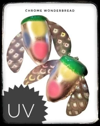 Ice Strong Outdoors Custom UV Spin-N-Glos (2 Packs) 8 Ice Strong Outdoors Custom UV Spin-N-Glos (2 Packs)