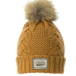 Fancy-Ladies Only! DSG Chunky Knit Pom Beanie - Tan, Navy Or Warm Grey 8 Fancy-Ladies Only! DSG Chunky Knit Pom Beanie - Tan, Navy Or Warm Grey