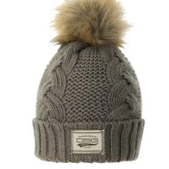 Fancy-Ladies Only! DSG Chunky Knit Pom Beanie - Tan, Navy Or Warm Grey 9 Fancy-Ladies Only! DSG Chunky Knit Pom Beanie - Tan, Navy Or Warm Grey