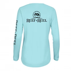 Reef & Reel Women's Classic Logo Performance LS Shirt