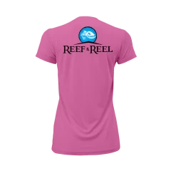 Fancy-Ladies Only! Reef & Reel Women's Classic Logo Performance SS Shirt