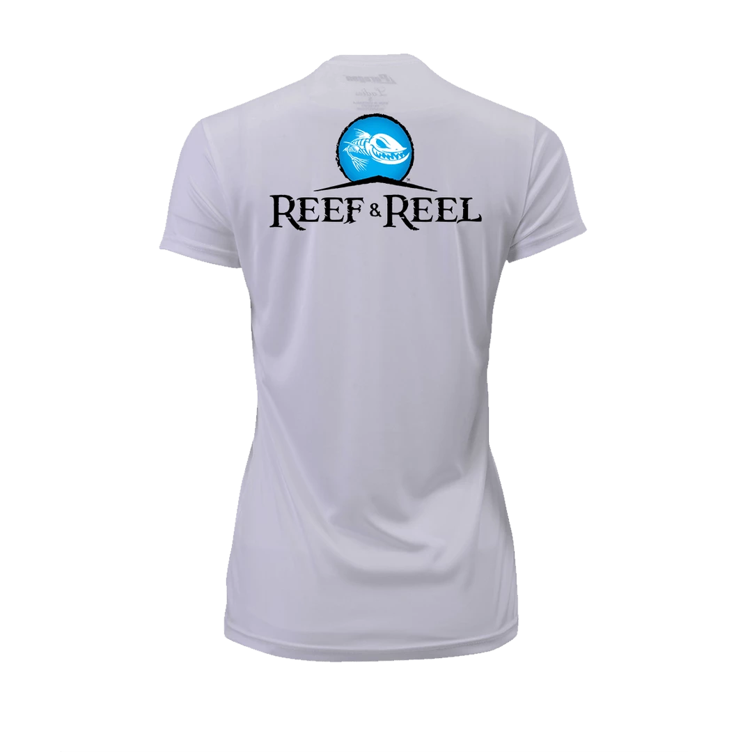 Fancy-Ladies Only! Reef & Reel Women's Classic Logo Performance SS Shirt 5 Fancy-Ladies Only! Reef & Reel Women's Classic Logo Performance SS Shirt
