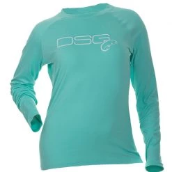 DSG Solid Shirt - UPF 50+ - Salmon, Aqua, Sea Blue, Rose Or Slate Fancy-Ladies Only! 27 DSG Solid Shirt - UPF 50+ - Salmon, Aqua, Sea Blue, Rose Or Slate Fancy-Ladies Only!
