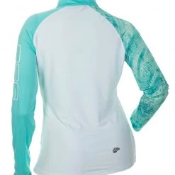 DSG Realtree Fishing® Camo 1/4 Zip Shirt - UPF 50 - Salmon Or Aqua Fancy-Ladies Only! 21 DSG Realtree Fishing® Camo 1/4 Zip Shirt - UPF 50 - Salmon Or Aqua Fancy-Ladies Only!