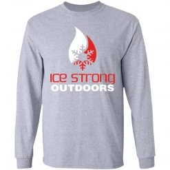 CustomCat Men's Long Sleeve Laker Taker Tee - Red/White Logo Laker Taker Lures & Swag