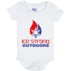 CustomCat Ice Strong Baby Onesie 06 Month Patriotic Logo 1 CustomCat Ice Strong Baby Onesie 06 Month Patriotic Logo