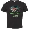 CustomCat Toddler Laker Taker Lures Jersey SS T-Shirt (10 Color Choices) Laker Taker Lures & Swag