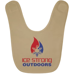 CustomCat Ice Strong Baby Bib Patriotic Logo (LOTS Of Bib Color Choices) 30 CustomCat Ice Strong Baby Bib Patriotic Logo (LOTS Of Bib Color Choices)