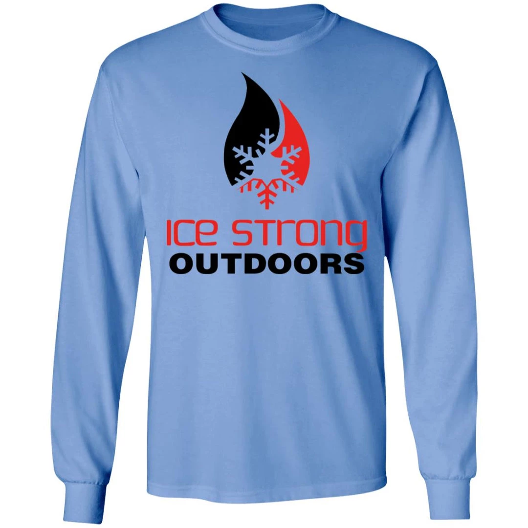 CustomCat Men's Long Sleeve Laker Taker Tee - Red/Black Logo Laker Taker Lures & Swag 11 CustomCat Men's Long Sleeve Laker Taker Tee - Red/Black Logo Laker Taker Lures & Swag