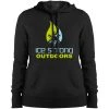 CustomCat Ladies' Ice Strong Pullover Hooded Sweatshirt - Your Choice Of Logo & Sweatshirt Color! Fancy-Ladies Only!