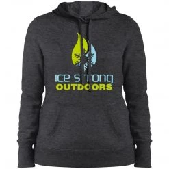 CustomCat Ladies' Ice Strong Pullover Hooded Sweatshirt - Your Choice Of Logo & Sweatshirt Color! Fancy-Ladies Only!