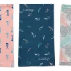 DSG Emery Neck Gaiter - UPF 50+ - Pink Bones, Blue Fish Hooks Or White Coral 2 DSG Emery Neck Gaiter - UPF 50+ - Pink Bones, Blue Fish Hooks Or White Coral