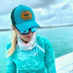 Fancy-Ladies Only! DSG Kai Realtree Wave® Fishing Shirt - UPF 50+ - Salmon, Navy Or Aqua