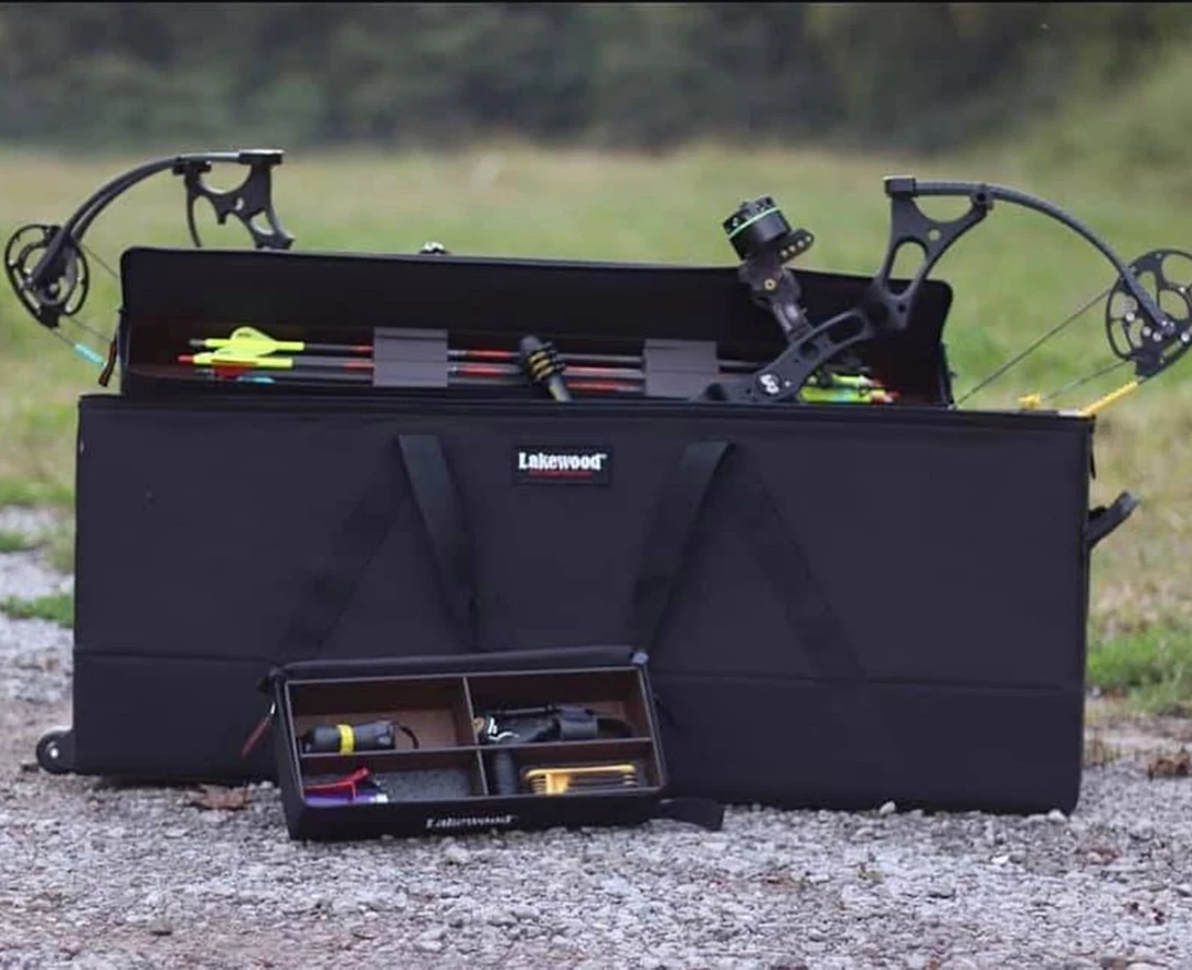 Ice Strong Outdoors Lakewood Double 46" Wheeled Bow Case Combo W/Arrow Case And Accessory Case 5 Ice Strong Outdoors Lakewood Double 46" Wheeled Bow Case Combo W/Arrow Case And Accessory Case