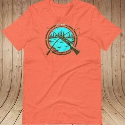 Fancy-Ladies Only! Rockstarlette Hunting & Fishing Logo Loose Fit T Shirt, Heather Orange Or Heather Mint 16 Fancy-Ladies Only! Rockstarlette Hunting & Fishing Logo Loose Fit T Shirt, Heather Orange Or Heather Mint