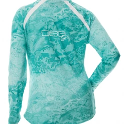 Fancy-Ladies Only! DSG Kai Realtree Wave® Fishing Shirt - UPF 50+ - Salmon, Navy Or Aqua