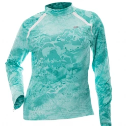 Fancy-Ladies Only! DSG Kai Realtree Wave® Fishing Shirt - UPF 50+ - Salmon, Navy Or Aqua