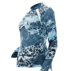 Fancy-Ladies Only! DSG Kai Realtree Wave® Fishing Shirt - UPF 50+ - Salmon, Navy Or Aqua