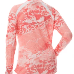 Fancy-Ladies Only! DSG Kai Realtree Wave® Fishing Shirt - UPF 50+ - Salmon, Navy Or Aqua