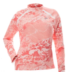 Fancy-Ladies Only! DSG Kai Realtree Wave® Fishing Shirt - UPF 50+ - Salmon, Navy Or Aqua