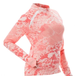 Fancy-Ladies Only! DSG Kai Realtree Wave® Fishing Shirt - UPF 50+ - Salmon, Navy Or Aqua