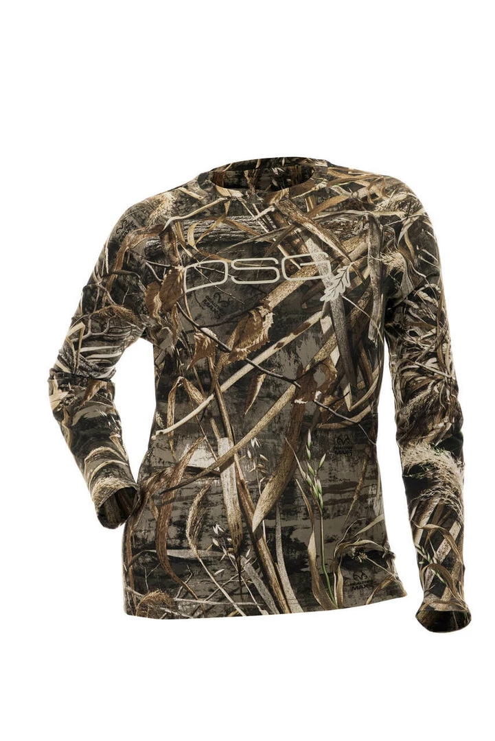 Fancy-Ladies Only! DSG Long Sleeve Camo Tech Shirt - Realtree Edge, Realtree Timber, Or Realtree Max-5 5 Fancy-Ladies Only! DSG Long Sleeve Camo Tech Shirt - Realtree Edge, Realtree Timber, Or Realtree Max-5
