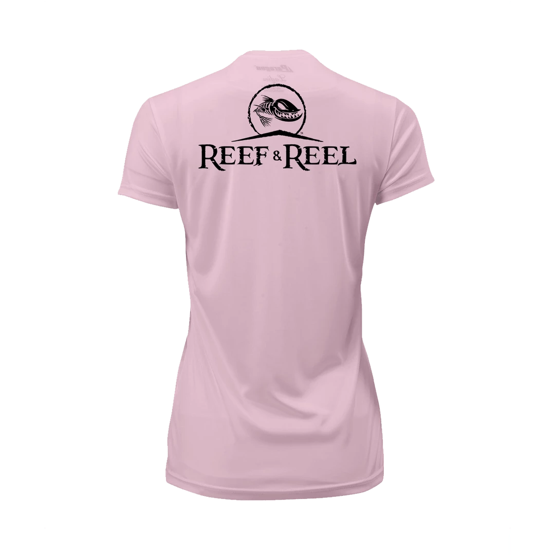 Fancy-Ladies Only! Reef & Reel Women's Logo Performance SS Shirt 16 Fancy-Ladies Only! Reef & Reel Women's Logo Performance SS Shirt