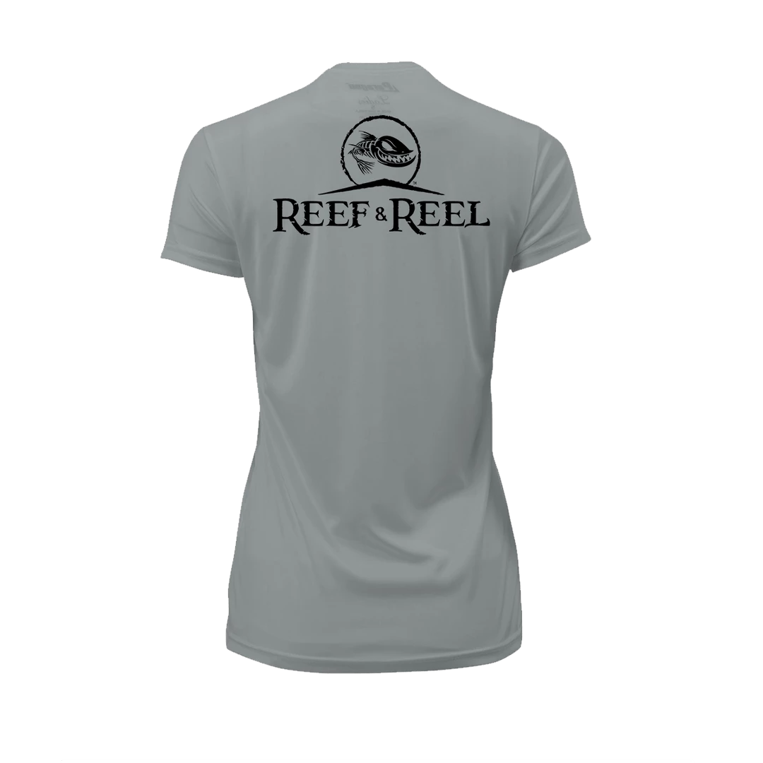 Fancy-Ladies Only! Reef & Reel Women's Logo Performance SS Shirt 17 Fancy-Ladies Only! Reef & Reel Women's Logo Performance SS Shirt