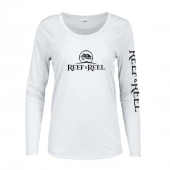 Fancy-Ladies Only! Reef & Reel Women's Logo Performance LS Shirt 9 Fancy-Ladies Only! Reef & Reel Women's Logo Performance LS Shirt