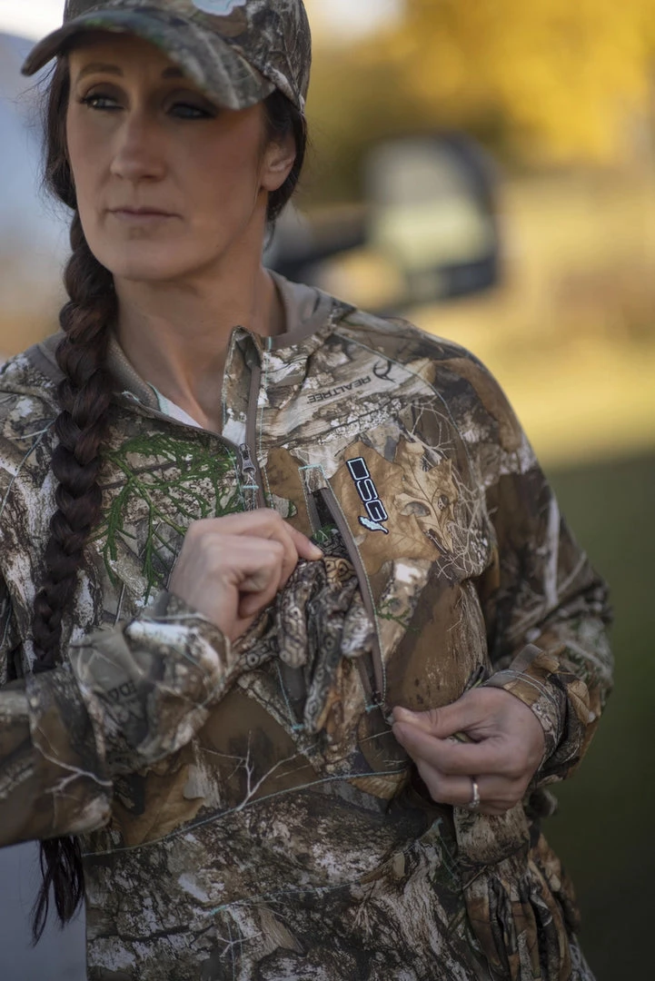 DSG Bexley 2.0 Ultra Light-Weight Ripstop Tech Shirt - Realtree Edge, Realtree Excape, Or Realtree Timber Fancy-Ladies Only! 18 DSG Bexley 2.0 Ultra Light-Weight Ripstop Tech Shirt - Realtree Edge, Realtree Excape, Or Realtree Timber Fancy-Ladies Only!