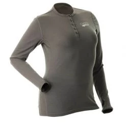 DSG Merino Wool Base Layer Shirt - Grey Fancy-Ladies Only!