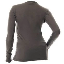 DSG Merino Wool Base Layer Shirt - Grey Fancy-Ladies Only!