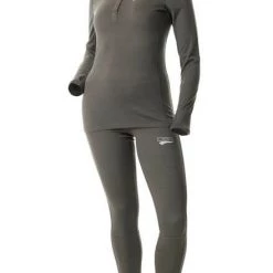 DSG Merino Wool Base Layer Shirt - Grey Fancy-Ladies Only!