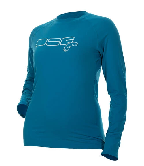 DSG Solid Shirt - UPF 50+ - Salmon, Aqua, Sea Blue, Rose Or Slate Fancy-Ladies Only! 14 DSG Solid Shirt - UPF 50+ - Salmon, Aqua, Sea Blue, Rose Or Slate Fancy-Ladies Only!