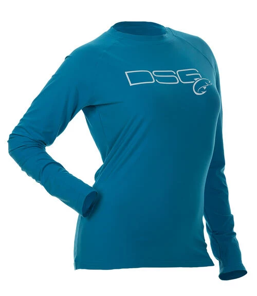 DSG Solid Shirt - UPF 50+ - Salmon, Aqua, Sea Blue, Rose Or Slate Fancy-Ladies Only! 15 DSG Solid Shirt - UPF 50+ - Salmon, Aqua, Sea Blue, Rose Or Slate Fancy-Ladies Only!